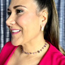 Lluvia amethyst choker