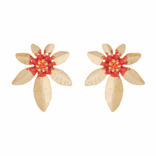 Mocoa Earrings red