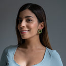 Florencia green earrings