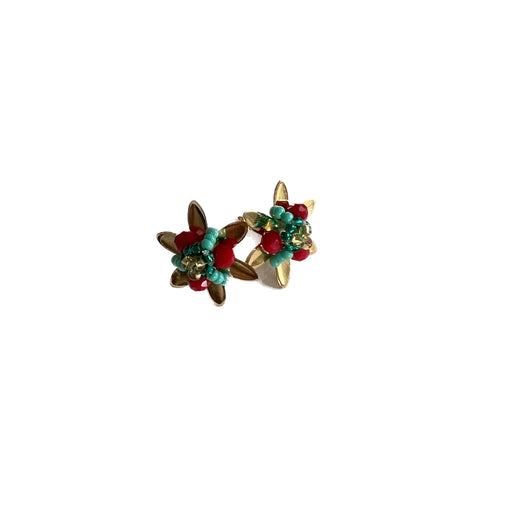 Caracoli Earring red and blue