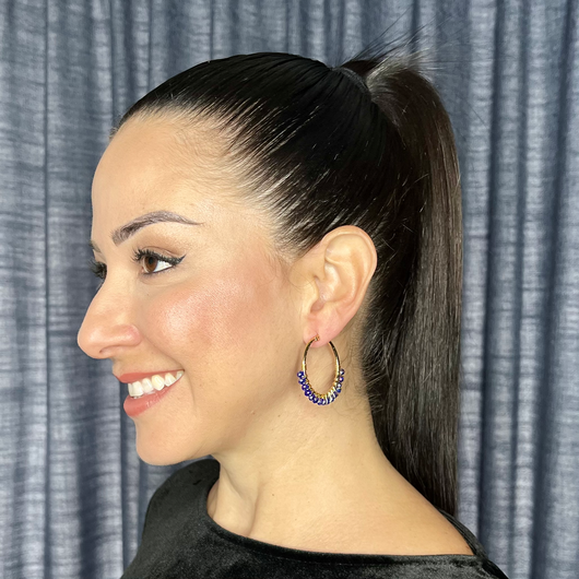 Lolita blue hoops