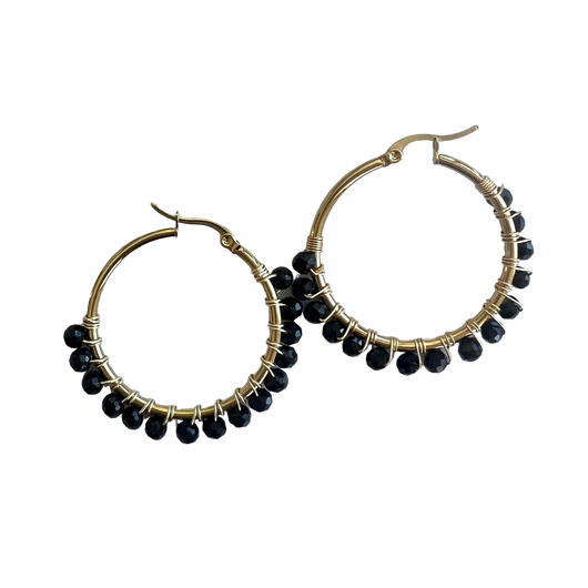 Lolita black hoops
