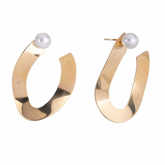 Calasanz gold earrings