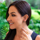 Caracoli Earring red and blue