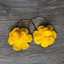 Corozal Earrings Yellow