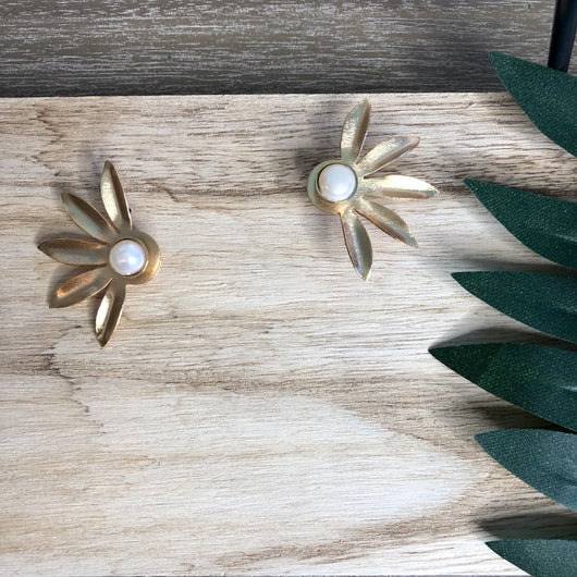 San Jeronimo Earrings Pearls