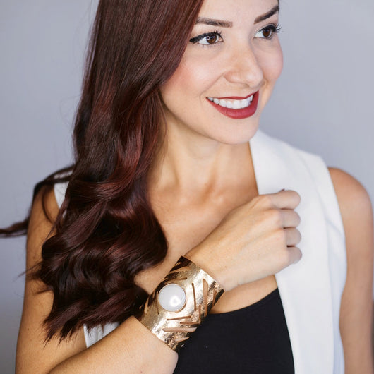 Granada pearl cuff
