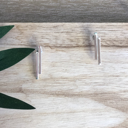 Inza Earrings Silver