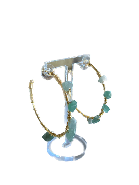 Lalinde Jade earrings