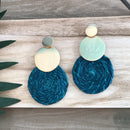 Linares Earrings Teal