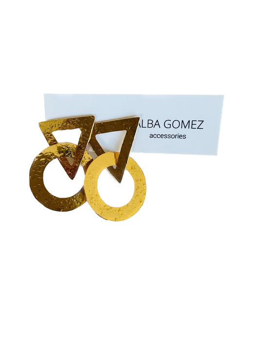 Los alpes gold earrings