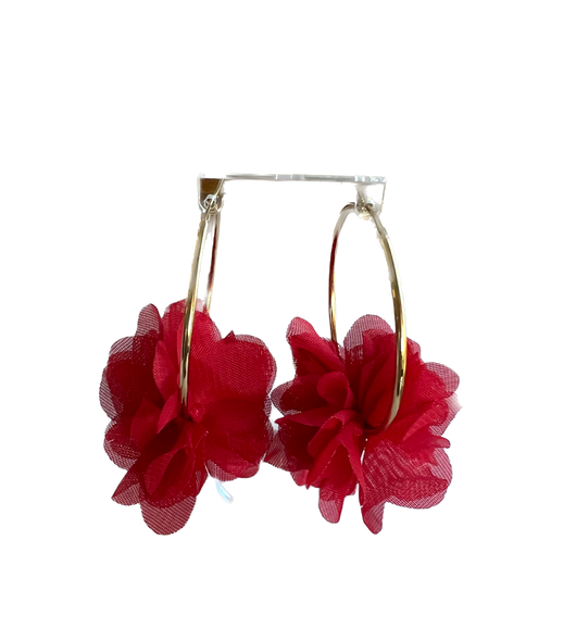 Macarena red earrings