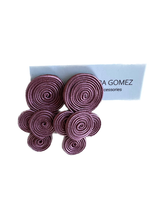 Manila pink earrings