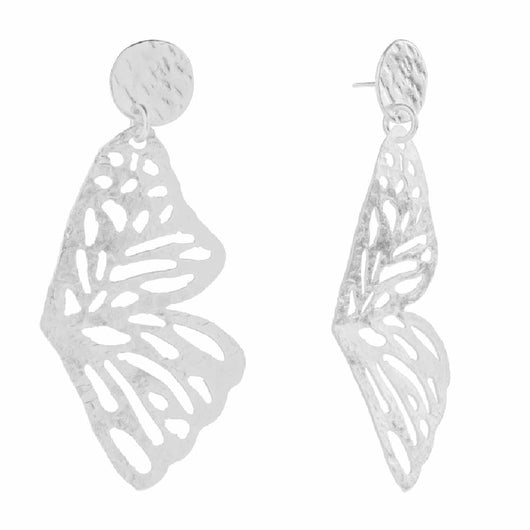 Mariposa silver earrings