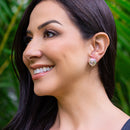 Rosales studs small silver