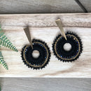 Salento Earrings Black