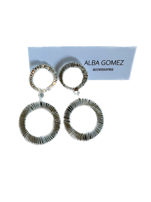 San Bernardo silver earrings