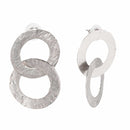 Santa monica silver earrings