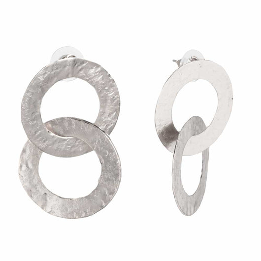 Santa monica silver earrings