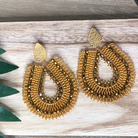 Solano Earrings Gold