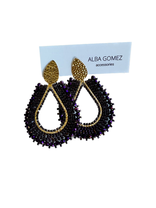 Solano Earrings purple