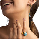 Capurgana Ring turquoise