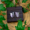 Escudo earrings silver