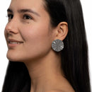La frontera silver earrings