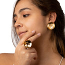 Frontino gold earrings