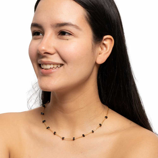 Lluvia choker onix