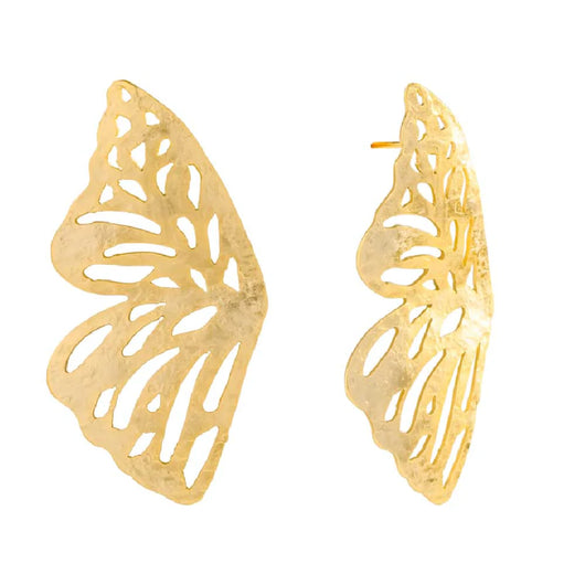 Mariposa stud gold