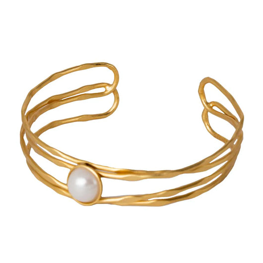 Nautica bracelet single gold