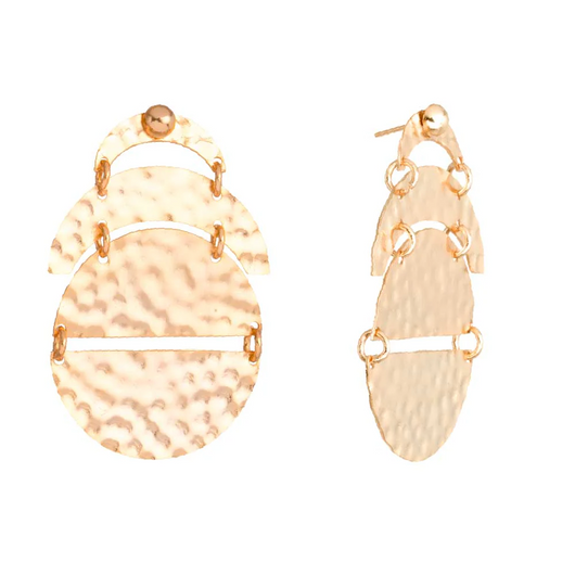 Patio bonito 2 gold earrings