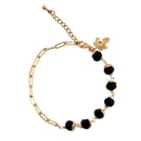 Tesoros onix gold bracelet