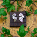 Uva earrings silver