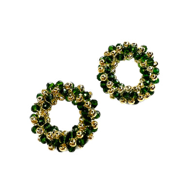 Florencia green earrings