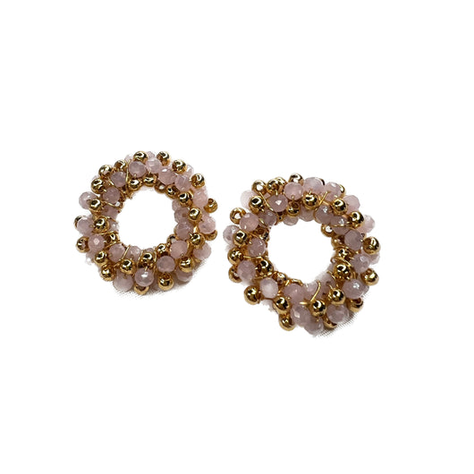 Florencia pink earrings