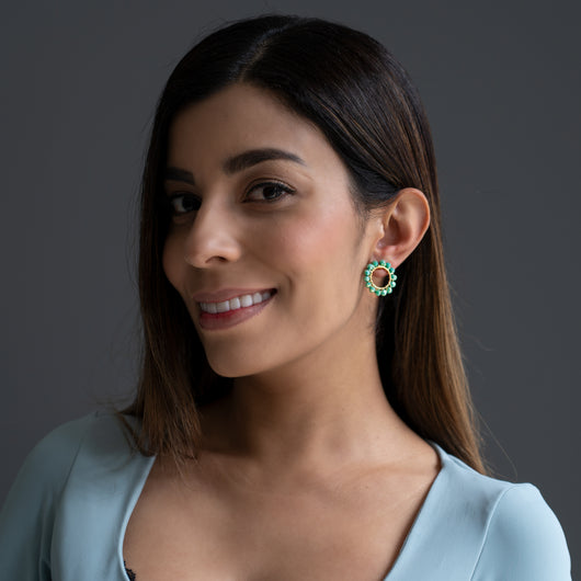 Neiva turquoise earrings