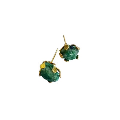 Boyaca emerald earrings