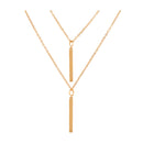 Inza necklace gold