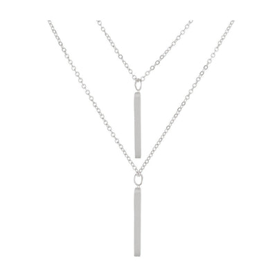 Inza necklace silver