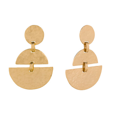 Patio bonito gold earrings