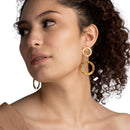 San Bernardo gold earrings
