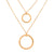 Santa Teresita necklace gold
