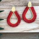 Solano Earrings Red