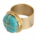 Capurgana Ring turquoise