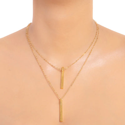 Inza necklace gold