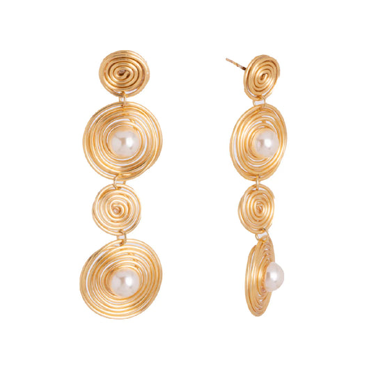 La florida gold earrings