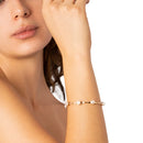 Nautica bracelet gold pearls