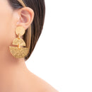 Patio bonito gold earrings